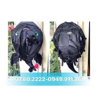 Balo Rồng Khủng Long Vải Nhung CAO CẤP SIÊU CUTE