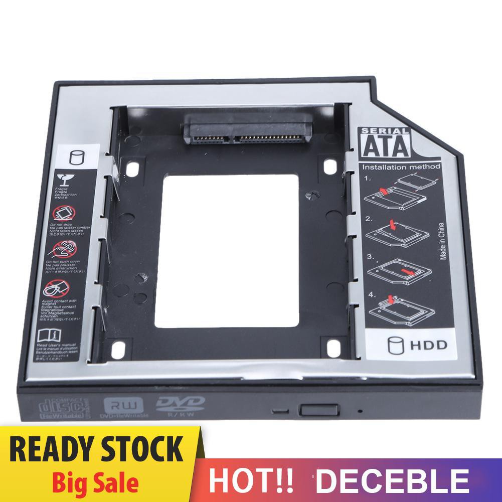 Hộp Đựng Ổ Đĩa Cứng Ssd 12.7mm Bằng Nhôm Nhựa | BigBuy360 - bigbuy360.vn