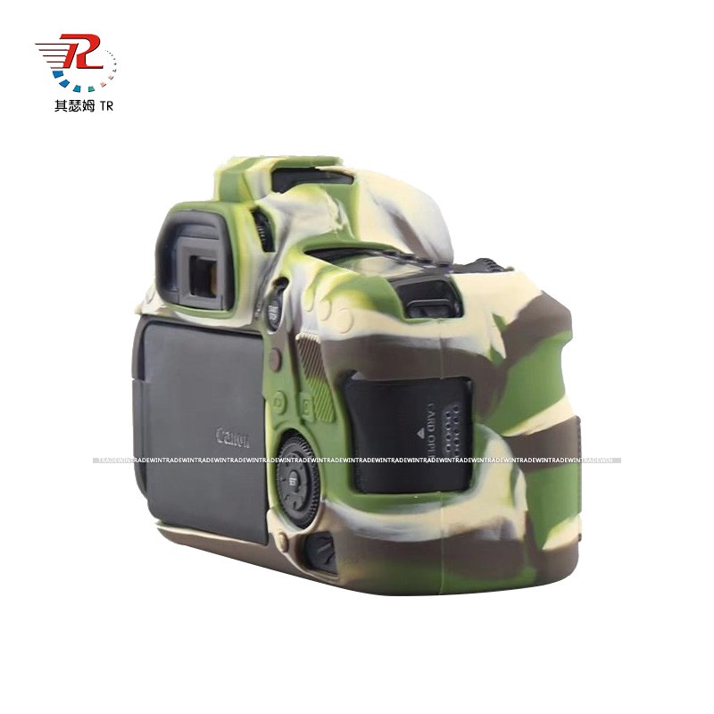 Ốp Lưng Cao Su Silicone Cho Máy Ảnh Canon EOS 6D2 6Dbi 6D Mark ii