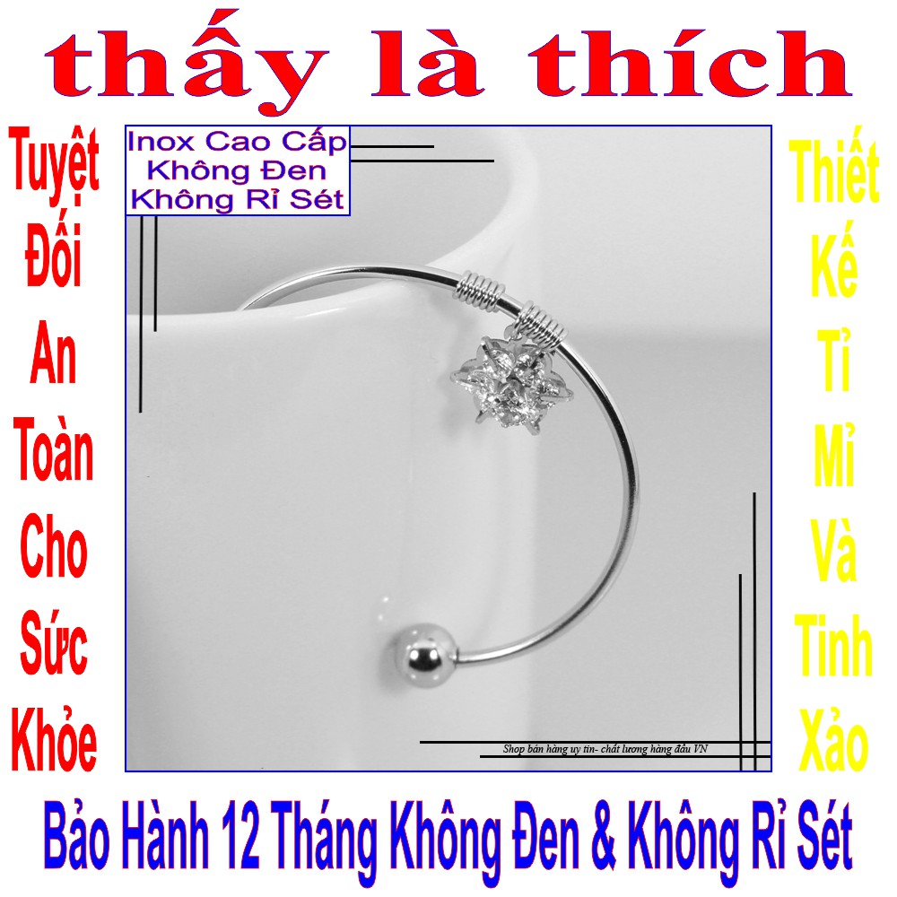 Bông tai hình hoa mai nữ kiểu xinh xắn đính đá - Cam kết 1 đổi 1 nếu hoen , gỉ sét