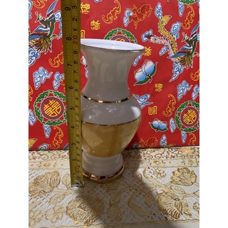 Bộ Thờ Cúng Bình Bông Vàng Ngọc Gốm Sứ Cao Cấp