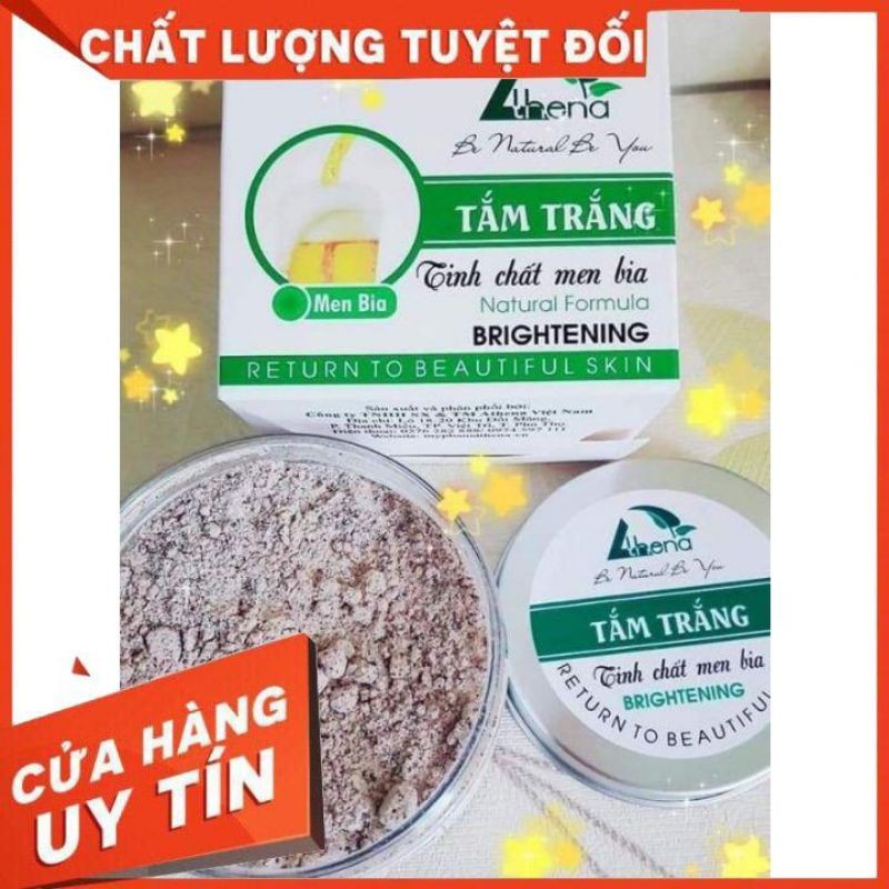 TẮM TRẮNG TINH CHẤT MEN BIA ATHENA(Hũ 200G)_ XÓA TAN CHÁY NẮNG MÙA HÈ