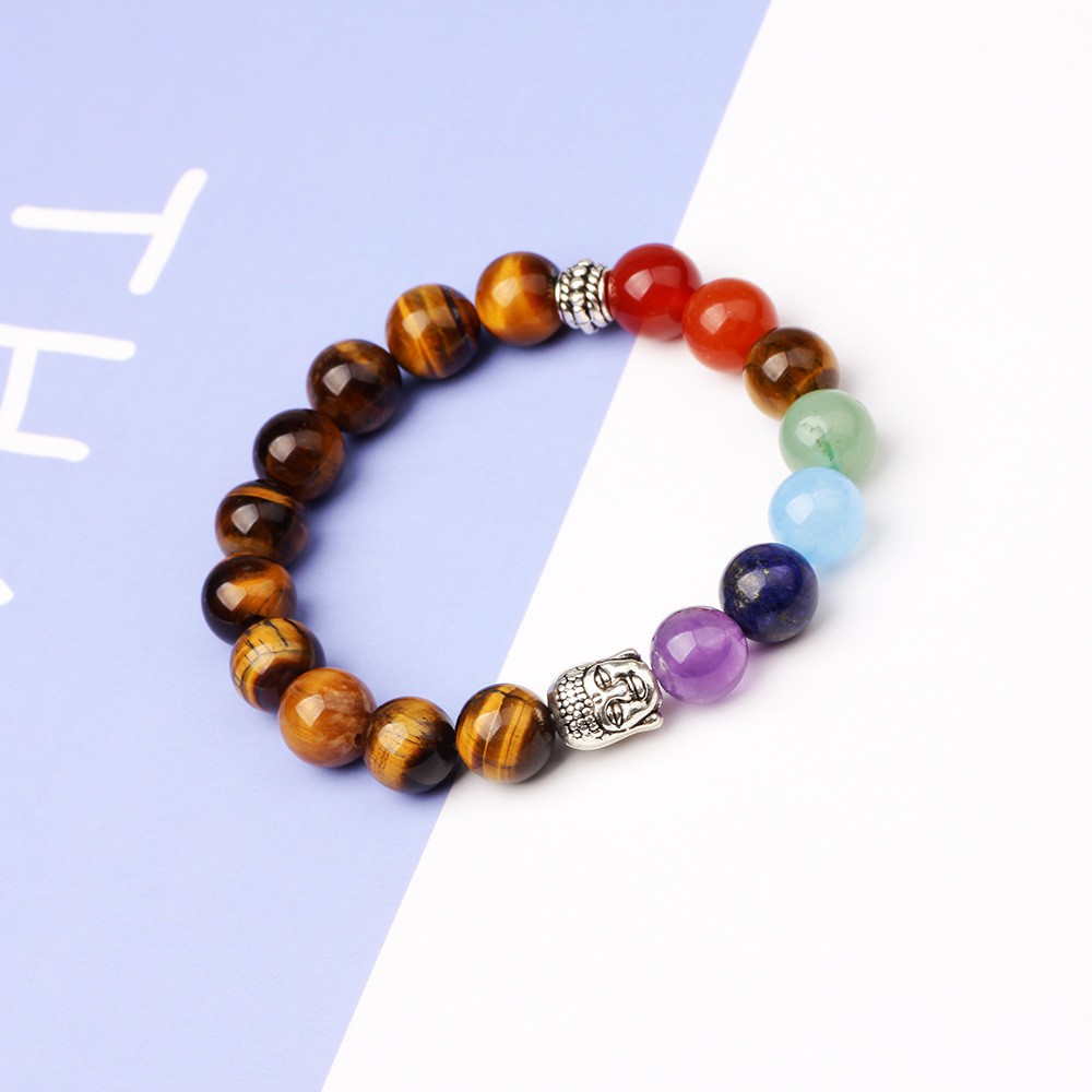 Vòng Tay Chuỗi Hạt Đá Mã Não Nhiều Màu Thời Trang Cho Nam Nữ | BigBuy360 - bigbuy360.vn