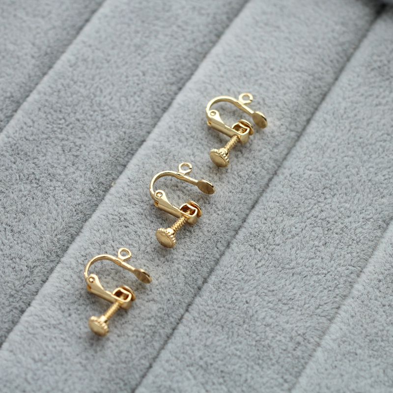 Khuyên Kẹp Tai Mạ Vàng 18K Sang Trọng