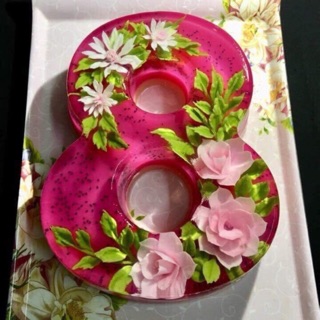 Bộ Khuôn Số Silicon từ 0 đến 9 (tổng 9 khuôn ) làm bánh Number Cake