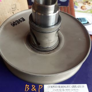 Cụm puly bị động air blade 110 FCC chính hãng,.