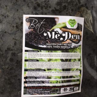 BỘT MÈ ĐEN MẸ KEN - 100% NGUYÊN CHẤT