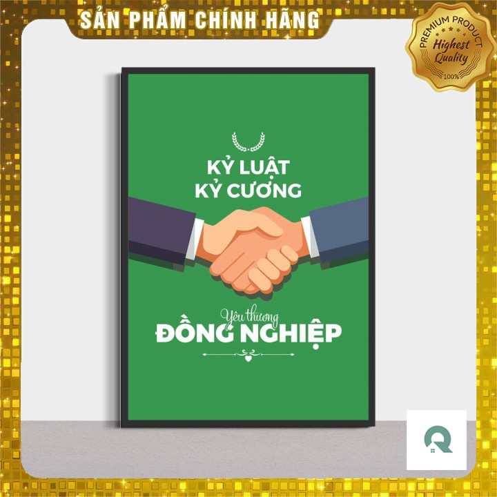 🔥Hot Deal🔥  15 Tranh Động Lực - Tranh Slogan Trang Trí Văn Phòng - Nhận Thiết Kế Tranh Canvas Theo Yêu Cầu CV-046