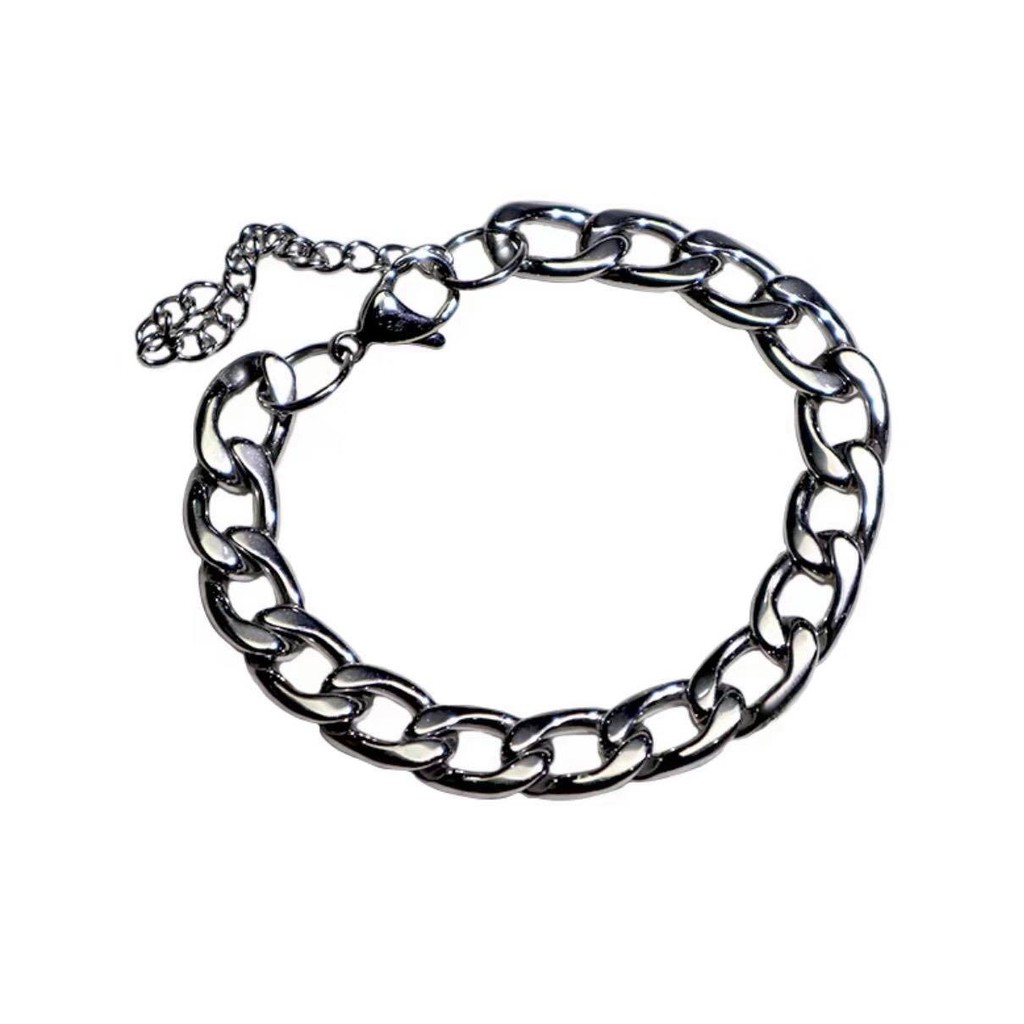 lắc tay vòng tay titan dây xích trơn cho nam nữ Unisex BTS