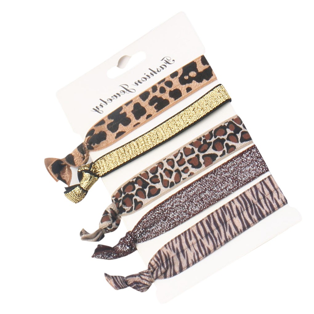 Băng Đô Vải Co Giãn In Họa Tiết Xinh Xắn Dành Cho Nữ