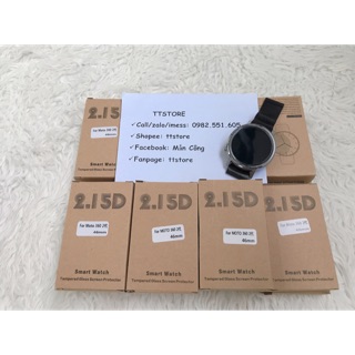 CƯỜNG LỰC MOTO 360 - TICWATCH - SAMSUNG GEAR ( 42MM VÀ 46MM )