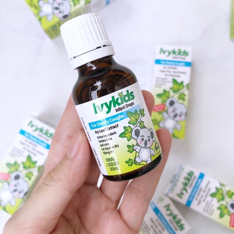 Siro giảm ho Ivy Kid 20ml Úc