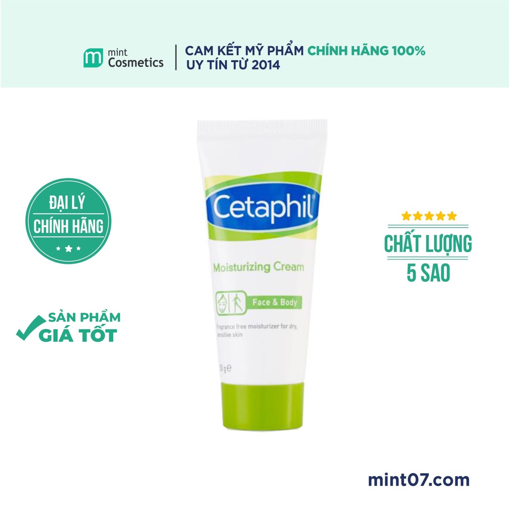 Kem Dưỡng Cetaphil Moisturising Cream 50g
