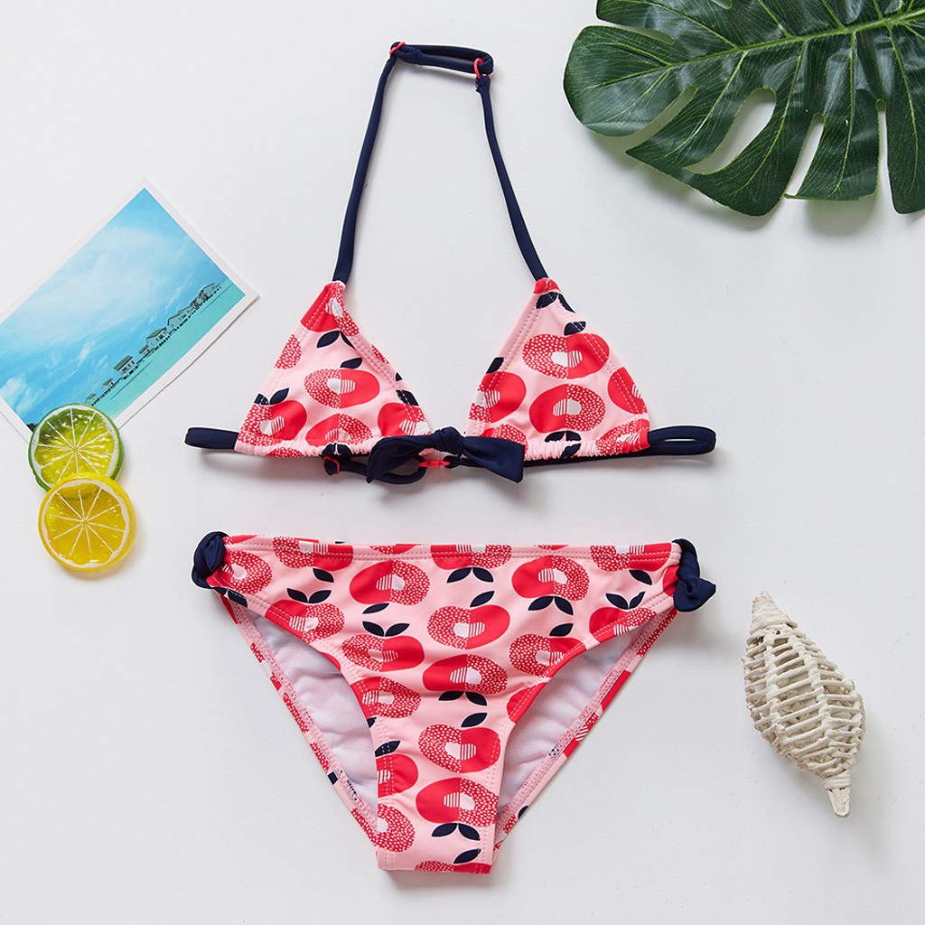 Set Bikini Cho Bé Gái
