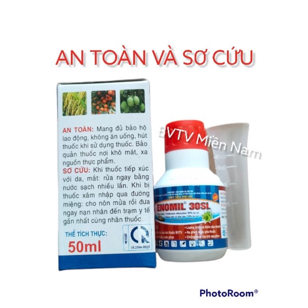 SIÊU TRỢ LỰC Enomil 30SL 50ml - Siêu thẩm thấu và bám dính