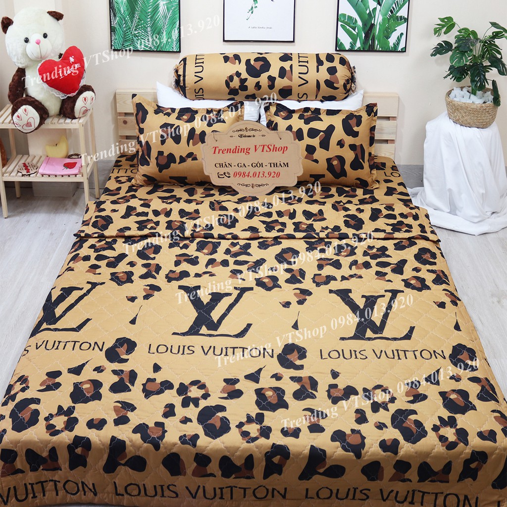 Bộ 5 món chăn hè ga gối Poly Cotton cực chất, siêu mềm mịn | BigBuy360 - bigbuy360.vn