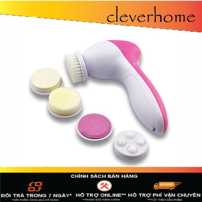 Máy Rửa Mặt, Massage Mặt 5 In 1 Beauty Care Massager đa dạng tiện dụng nhiều chức năng | BigBuy360 - bigbuy360.vn