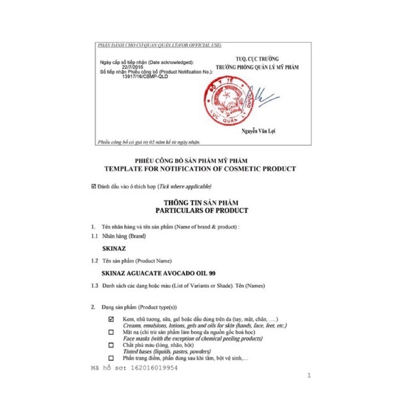 Tinh chất bơ AGUACATE AVOCADO 99,6% Skinaz Hàn Quốc