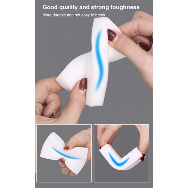 Miếng Bọt Biển Trắng Ma Thuật Để Lau Chùi Cốc Trà Tiện Dụng kk