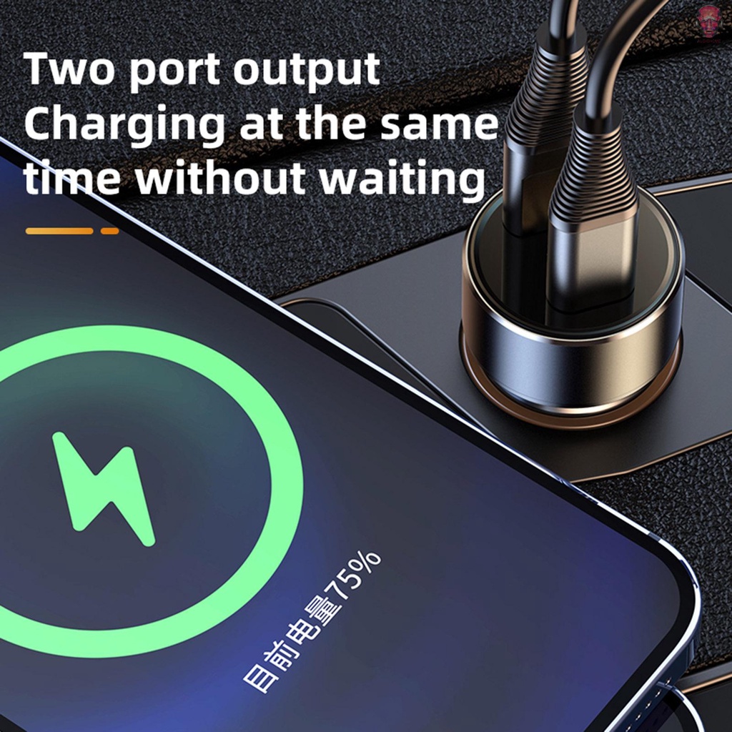 Bộ Truyền Tín Hiệu FM Không Dây T2 BT5.0 Rảnh Tay Kèm Micro Và Sạc Nhanh USB Dành Cho Xe Hơi