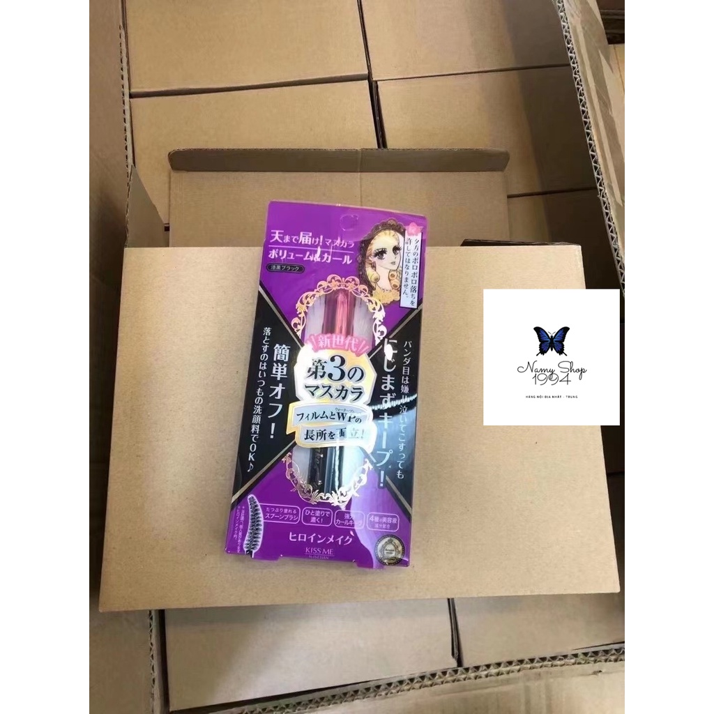 Mascara kiss me hàng auth chống nước dày mi dài mi và tạo mi cong, chuốt mi kiss me niềm tự hào của bạn NMS001 | BigBuy360 - bigbuy360.vn