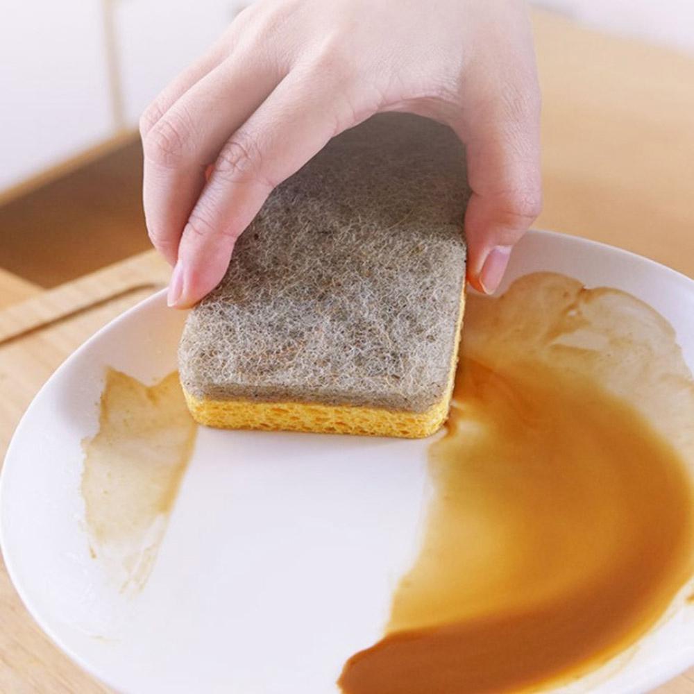 IVORY Miếng Vải Cotton Bột Gỗ Tự Nhiên Đa Chức Năng Dùng Để Lau Chùi Nhà Cửa