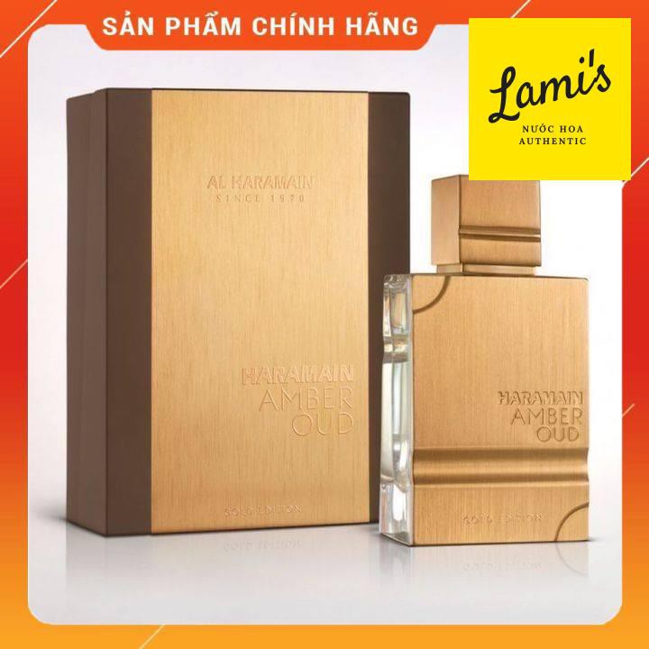 Nước hoa Amber Oud Gold Edition by Al Haramain EDP (Unisex) 60 ml [FULL BOX] [100% AUTHENTIC]