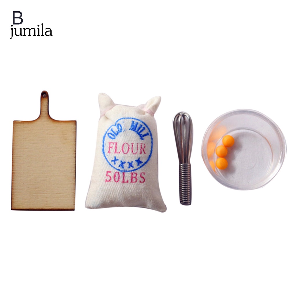 Mô hình cây đánh trứng tỉ lệ 1/6 1/12 dùng trang trí nhà búp bê