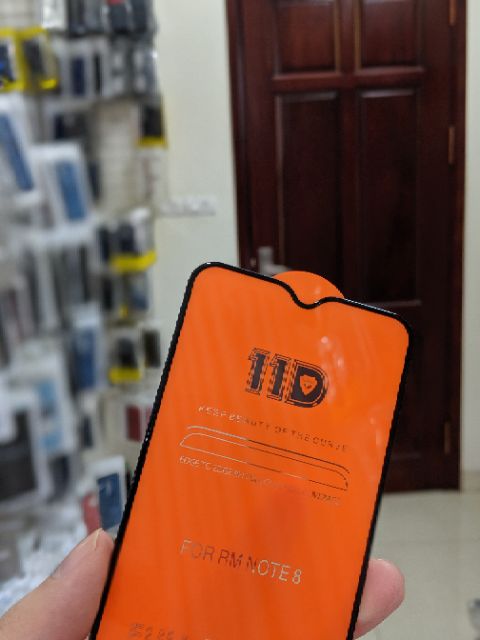 Cường lực 11D  Redmi Note 8 / Oppo Realme 5 Pro / Realme 3 Pro / Oppo F9  dùng chung Full màn ôm màn 2.5D cao cấp