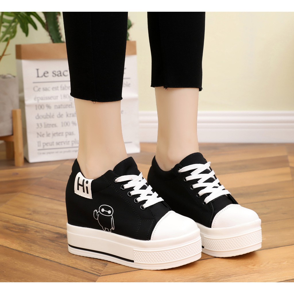 T201 giầy độn đế 7cm kiểu dáng năng động