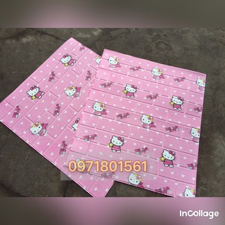 [Áp mã DIEUMGG11 giảm ngay 2%]Xốp dán tường 3d Hello Kitty