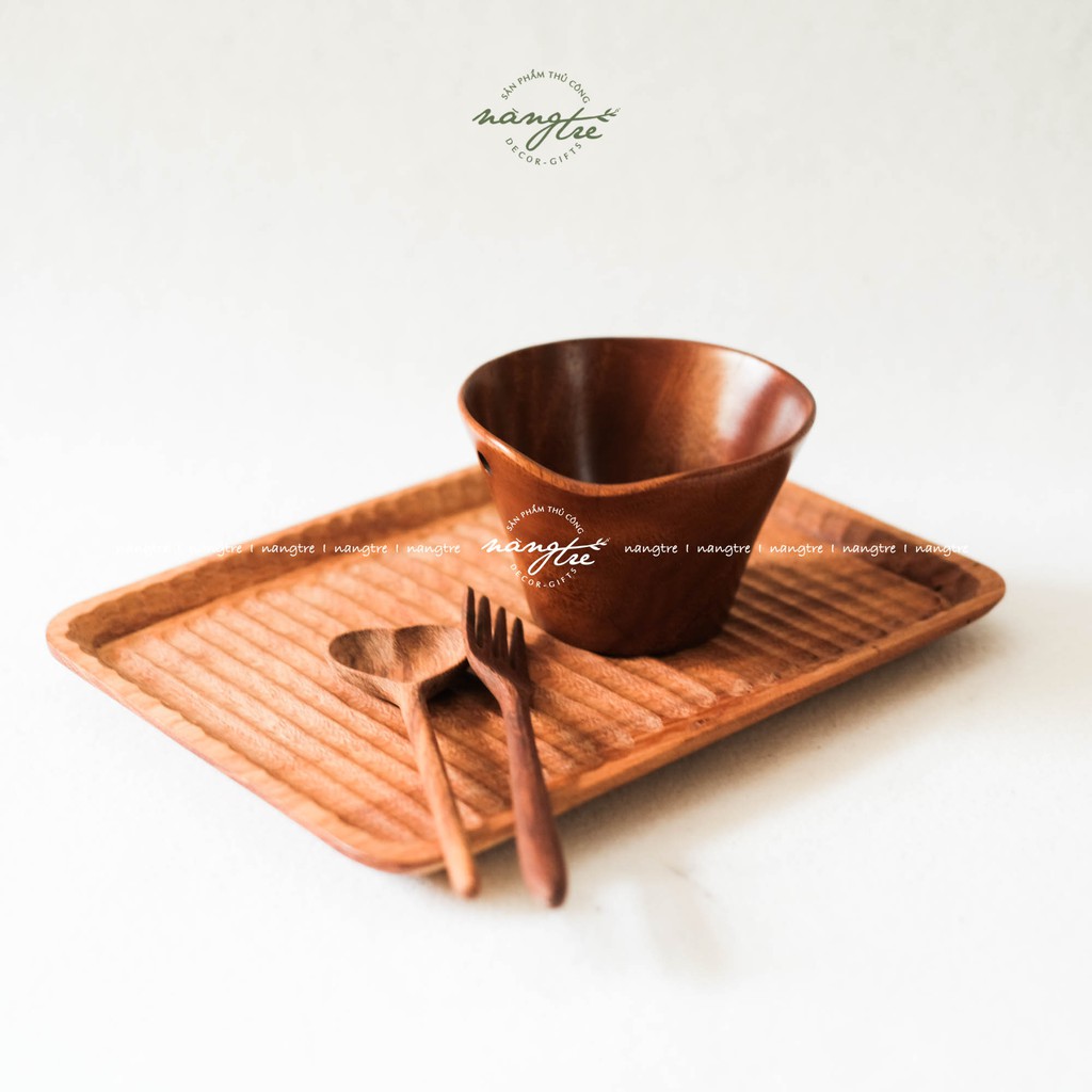 Chén gỗ kiểu nhật - bát gỗ cao kiểu nhật - Wooden bowl