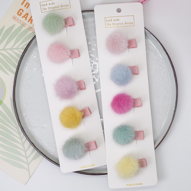 Set 5 Kẹp Tóc Dễ Thương Cho Bé Gái