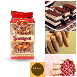 Bánh sampa lady finger,Nguyên liệu làm tiramisu, trang trí bánh gato 200g