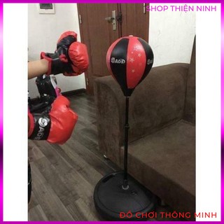 Bộ đồ chơi đấm bốc cho bé Boxing Set (có găng tay, trụ đỡ, giá đỡ)