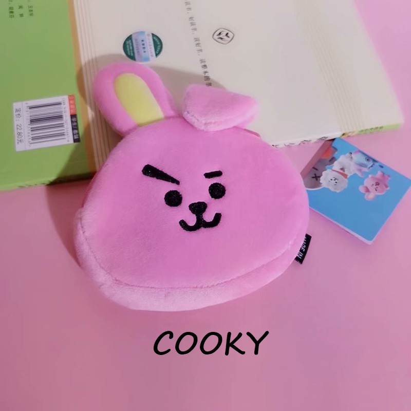 Túi Đựng Tiền Xu Hình Bt21 Dễ Thương