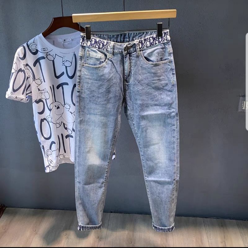 Quần bò nam đẹp dior siêu hot . quần jean nam phong cách thời trang trẻ trung năng động
