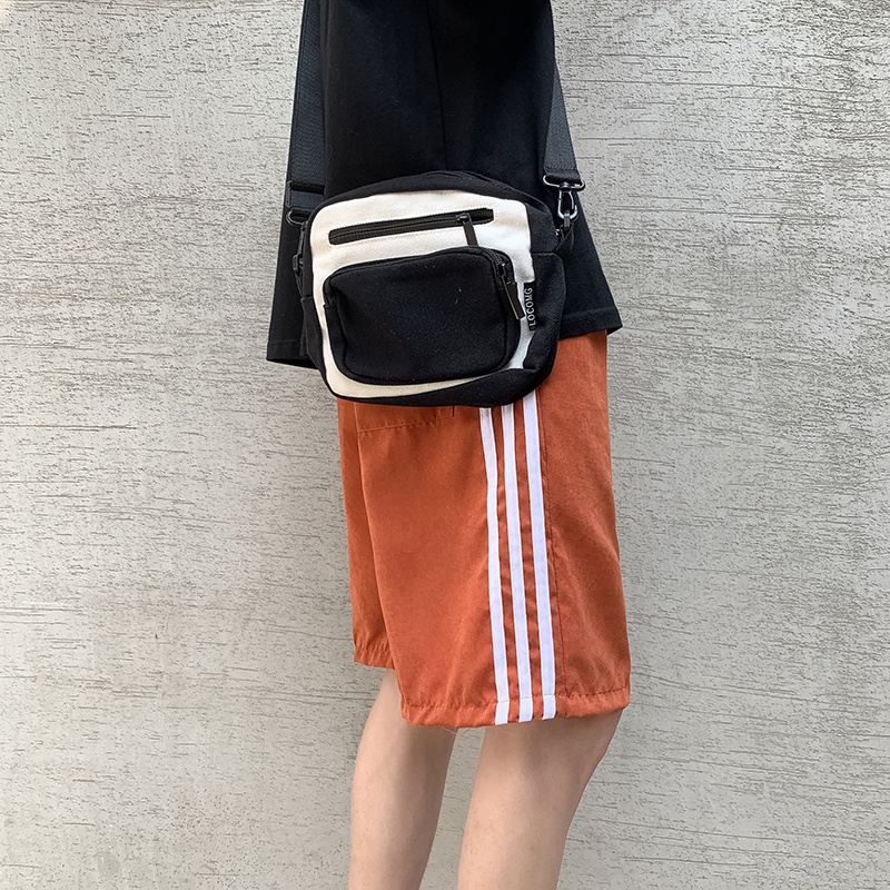 Quần short nam thời trang mùa hè viền sọc độc đáo