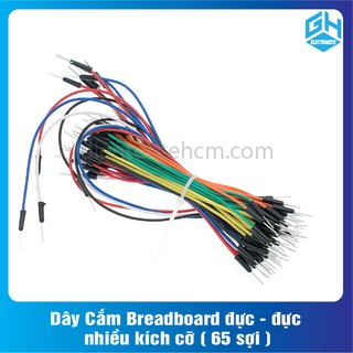 Dây Cắm Breadboard đực - đực nhiều kích cỡ 65 sợi