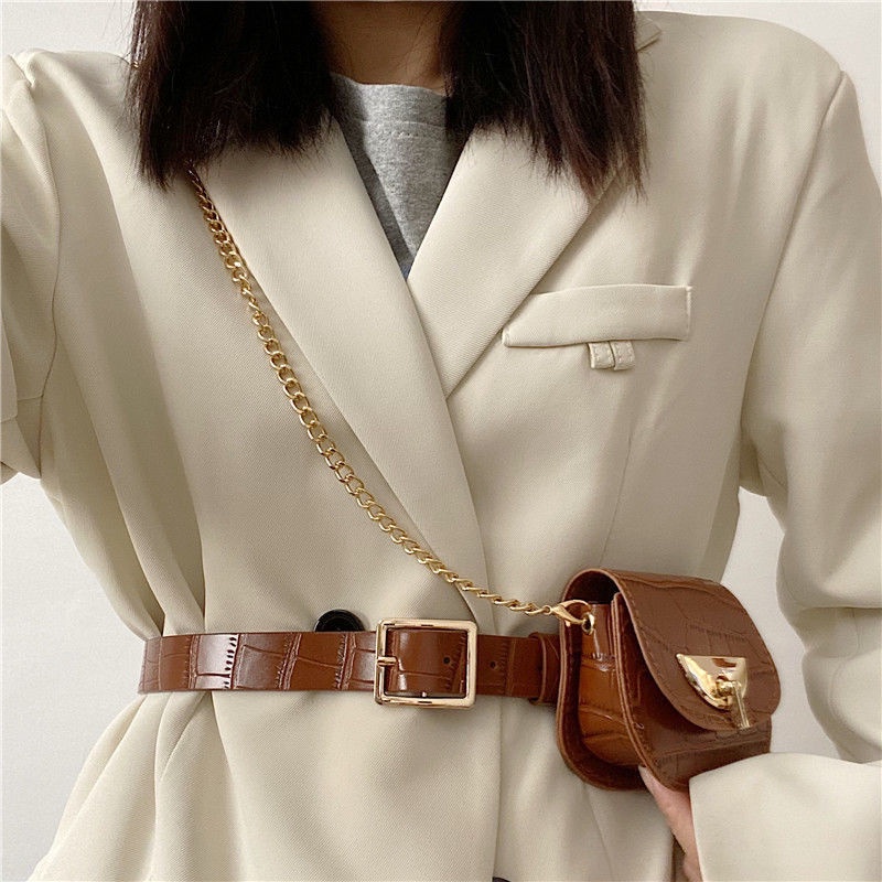 Thắt Lưng Họa Tiết Da Cá Sấu Phong Cách Âu Mỹ Thời Trang Cho Nữ