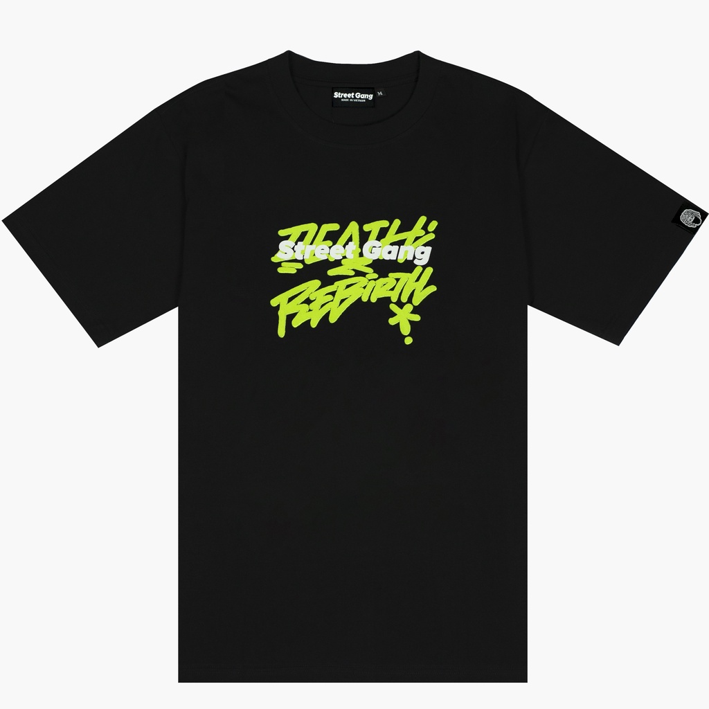 Áo Thun Death & Rebirth - Đen - StreetGang