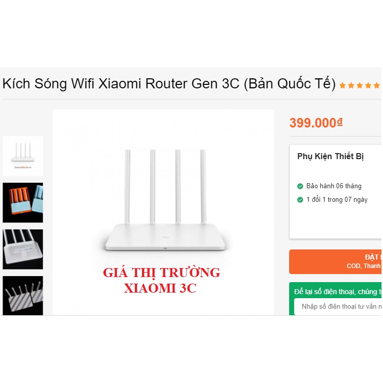 Bộ kích sóng wifi Xiaomi 3C chuẩn 300 Mbps, bộ phát wifi xiaomi, router wifi , cục kích wifi cục hút wifi - USED 95%