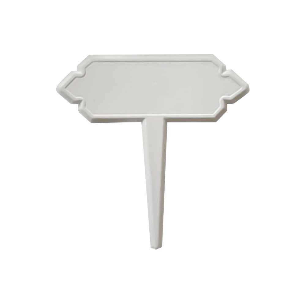 HomeBase SPRING Bộ 20 Bảng tên chậu cây hoa trang trí sân vườn Sz nhỏ của Thái Lan W7xD0.2H7cm màu trắng