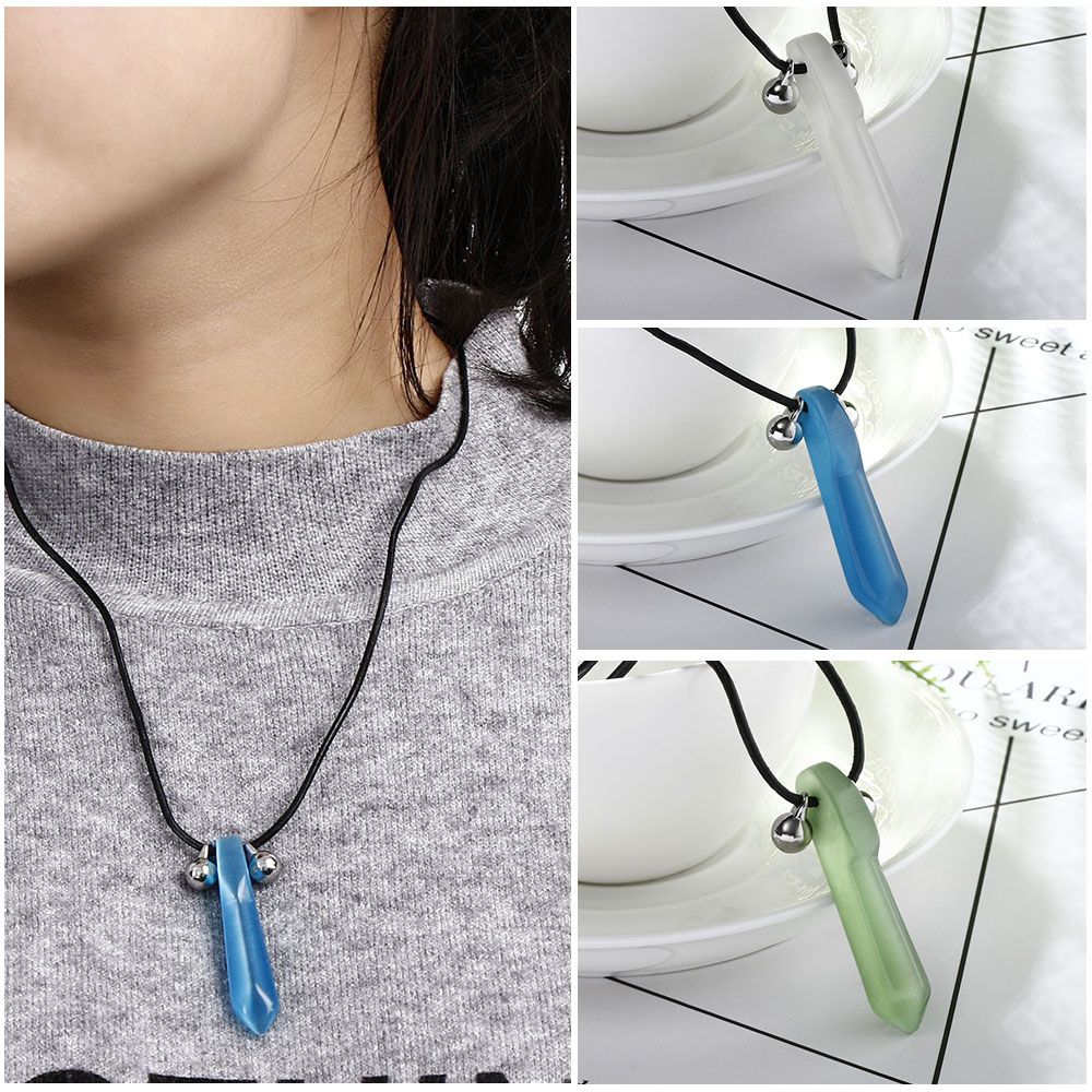 Dây chuyền da phối mặt nhựa resin nhiều màu hóa trang Naruto độc đáo