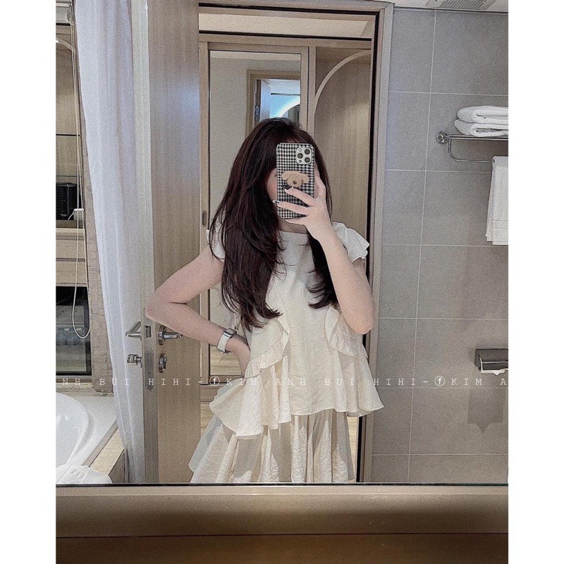 [Hàng Chuẩn ] Set Đũi 3 Màu Áo Bèo Quần Đùi, Bộ Nữ Siêu Xinh Có Ảnh Thật Kèm Video | BigBuy360 - bigbuy360.vn