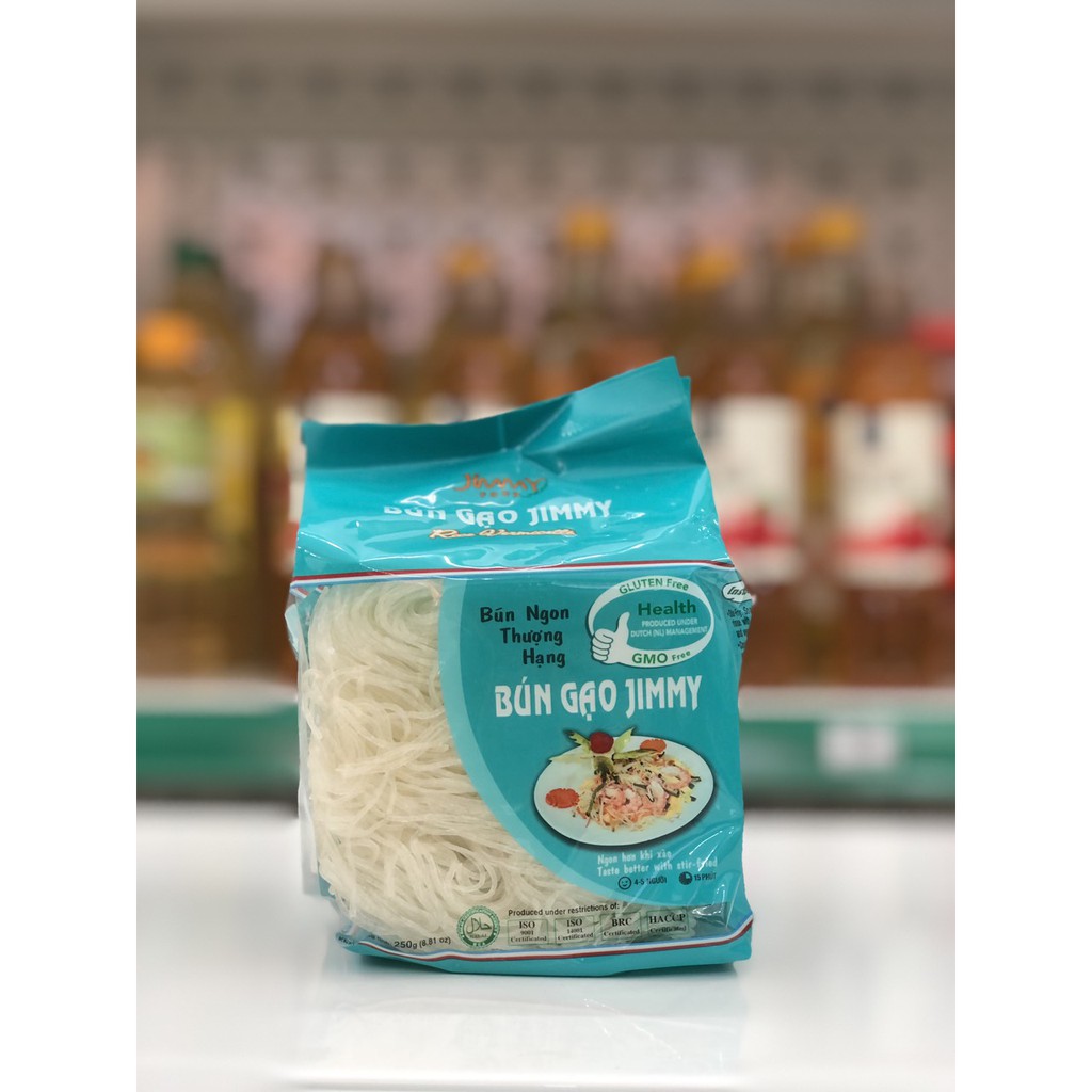Bún Gạo Jimmy - Túi 250 - Tôm Vàng | BigBuy360 - bigbuy360.vn