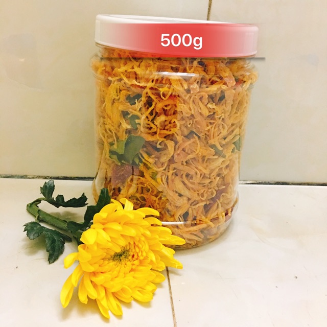 500g khô gà lá chanh giòn/mềm