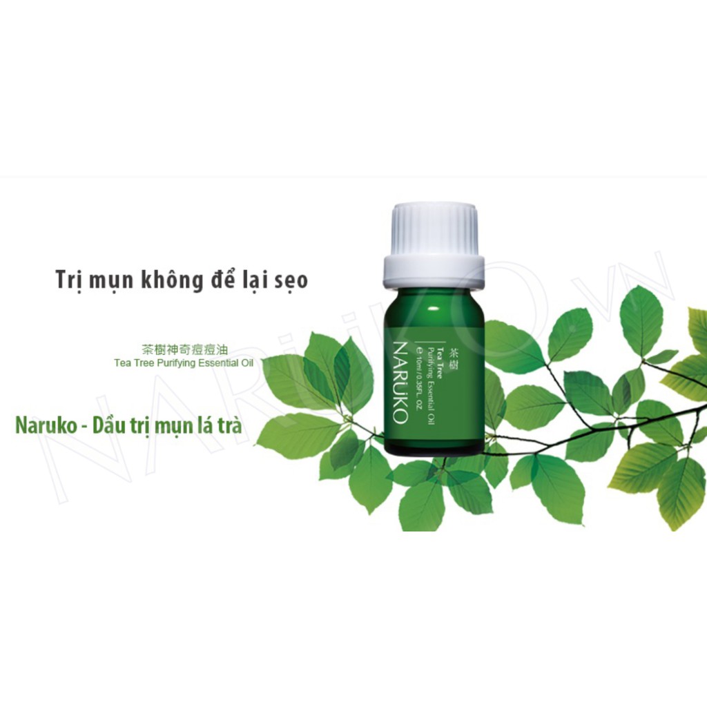 Tinh Dầu Tràm Trà Hỗ Trợ Giảm Mụn Naruko Tea Tree Purifying Essential Oil