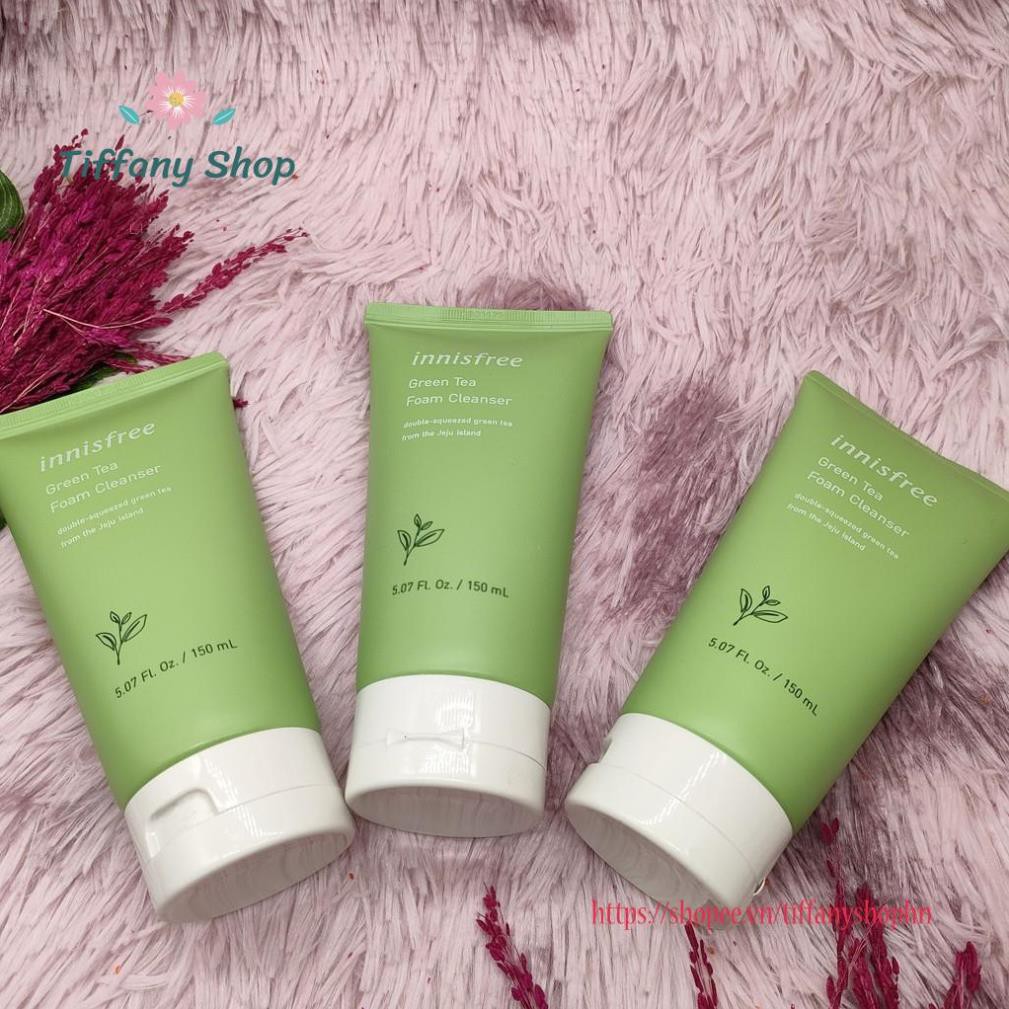 Sữa rửa mặt trà xanh innisfree Green Tea Foam Cleanser 150ml 100ml