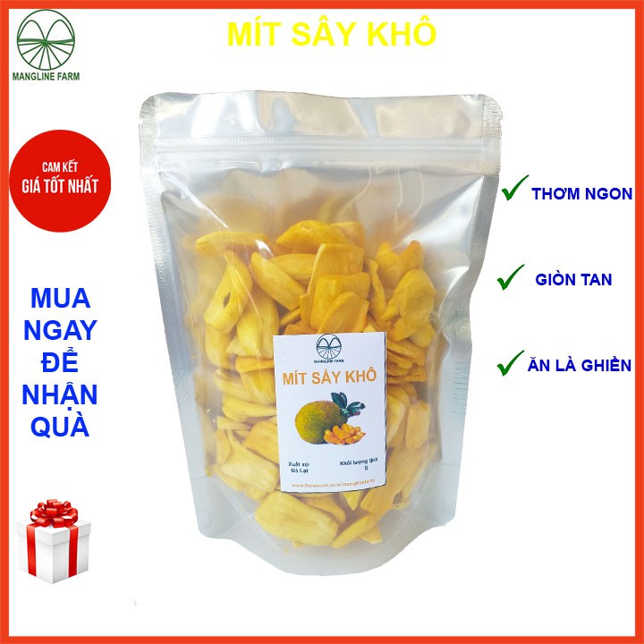 Mít sấy khô nguyên cánh loại 1 200g thơm ngon giòn tan ăn là ghiền